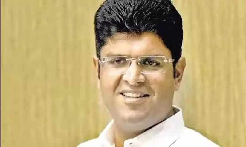 JJP leader Dushyant Chautala