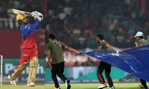 മഴയുടെ ‘കളി’; പഞ്ചാബ്-ആർ.സി.ബി മത്സരം തടസ്സപ്പെട്ടു