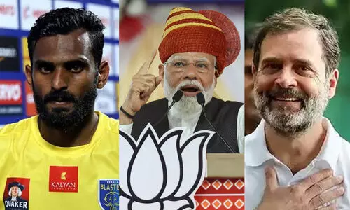 ‘അയാൾ തെരഞ്ഞെടുപ്പ് പ്രചാരണങ്ങളിൽ വർഗീയ വിഷം ചീറ്റുന്ന തിരക്കിൽ’; മോദിക്കെതിരെ രാഹുലിന്റെ വിഡിയോ പങ്കുവെച്ച് സി.കെ. വിനീത്