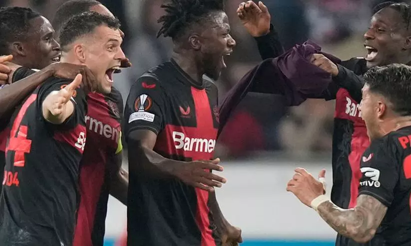 യൂറോപ്പ ലീഗിലും കിരീടത്തോടടുത്ത് ലെവർകുസൻ; തോൽവിയുടെ വക്കിൽനിന്ന് തിരിച്ചുകയറിയത് ഫൈനലിലേക്ക്