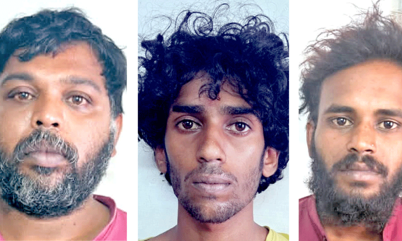 ജോ​ണി ജോ​ര്‍ജ്,  അ​ഭി​ജി​ത്ത്, വി​ഷ്ണു