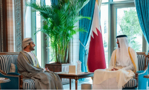 Minister Dee Yassin held a meeting with the Emir of Qatar