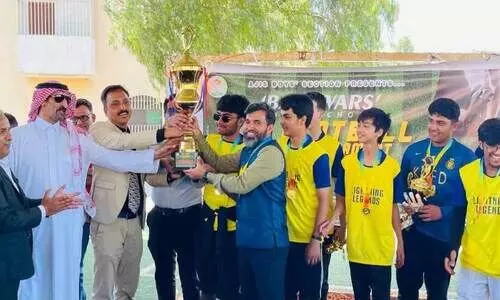 Inter school football championship winners