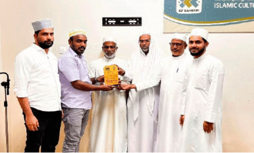 Farewell gave to Musa karimbil