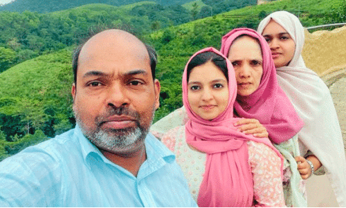 Full marks for plus two; expatriate proud of daughters achievement