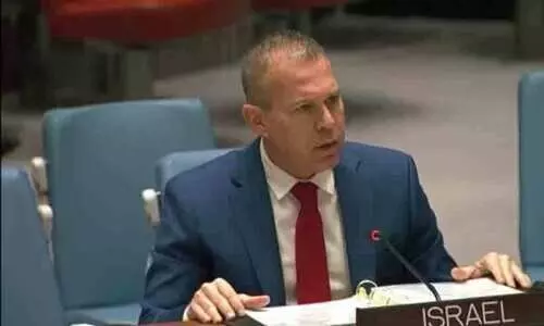 Israel’s Ambassador to the UN Gilad Erdan