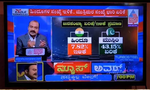മുസ്‍ലിംകൾക്ക് പാക് കൊടി, ഹിന്ദുക്കൾക്ക് ഇന്ത്യൻ കൊടി: ഏഷ്യാനെറ്റ് സുവർണ ചാനലിന്റെ ചിത്രീകരണം വിവാദത്തിൽ, കേസ്