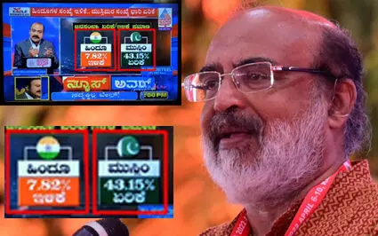 മുസ്ലിംകൾക്ക് പാക് പതാക: ഏഷ്യാനെറ്റ് രീതി വർഗീയ ധ്രുവീകരണം എങ്ങനെയുണ്ടാക്കാം എന്നതിന്റെ തെളിവ് -ഡോ. തോമസ് ഐസക് മുസ്ലിംകൾക്ക് പാക് പതാക: ഏഷ്യാനെറ്റ് രീതി വർഗീയ ധ്രുവീകരണം എങ്ങനെയുണ്ടാക്കാം എന്നതിന്റെ തെളിവ് -ഡോ. തോമസ് ഐസക്