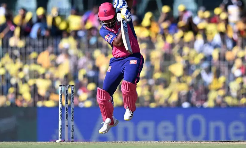 രാജസ്ഥാനെ പിടിച്ചുകെട്ടി ചെന്നൈ ബൗളർമാർ; നിരാശപ്പെടുത്തി സഞ്ജു രാജസ്ഥാനെ പിടിച്ചുകെട്ടി ചെന്നൈ ബൗളർമാർ; നിരാശപ്പെടുത്തി സഞ്ജു