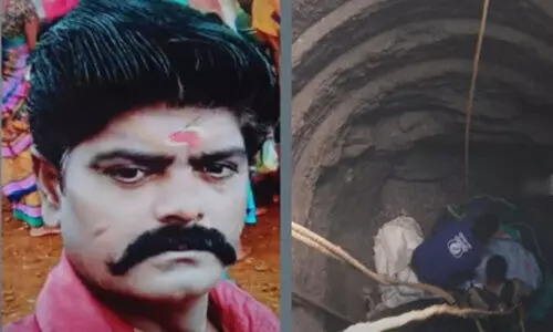 കിണറ്റിലെ പാറ പൊട്ടിക്കുന്നതിനിടെ കയറാനാവാതെ തൊഴിലാളിക്ക് ദാരുണാന്ത്യം