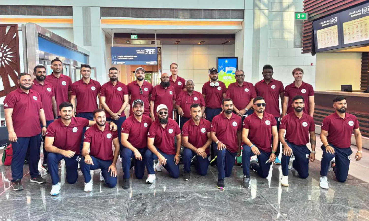 ട്വ​ന്‍റി20 ലോ​ക​ക​പ്പ്​: ഒ​മാ​ൻ ടീം ​യാ​ത്ര​തി​രി​ച്ചു