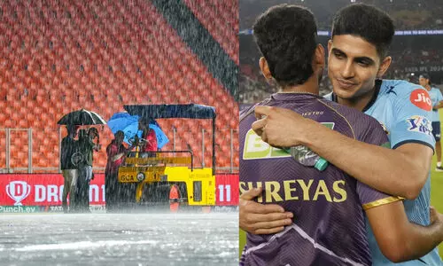 മഴകളിച്ചു; പ്ലേ ഓഫ് കാണാതെ ഗുജറാത്ത് ടൈറ്റൻസ് പുറത്ത്