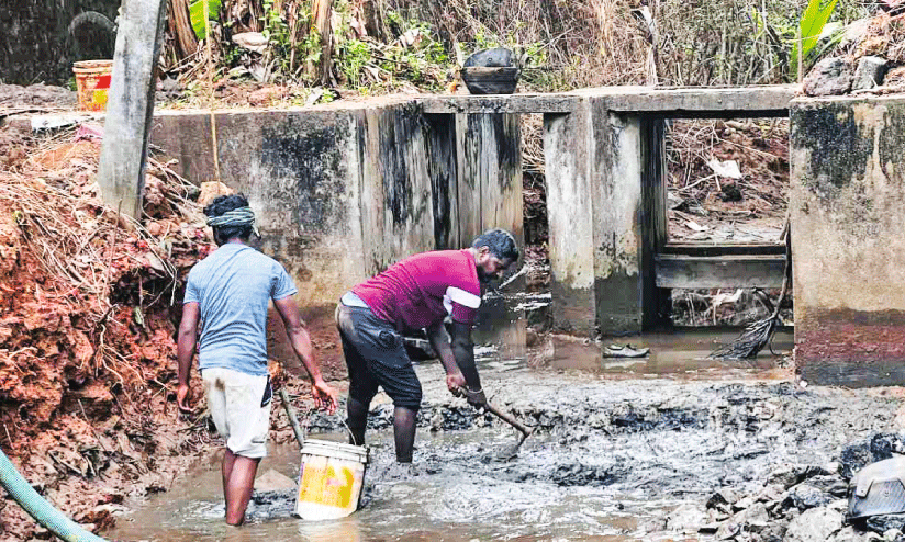 Kottakkadv V.C.B  Repair work