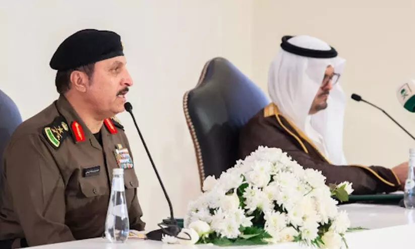 ഹജ്ജ് അനുമതിപത്രമില്ലാത്തവരെ ‘മീഖാത്ത്’ കടക്കാൻ അനുവദിക്കില്ല -പൊതുസുരക്ഷ മേധാവി ഹജ്ജ് അനുമതിപത്രമില്ലാത്തവരെ ‘മീഖാത്ത്’ കടക്കാൻ അനുവദിക്കില്ല -പൊതുസുരക്ഷ മേധാവി