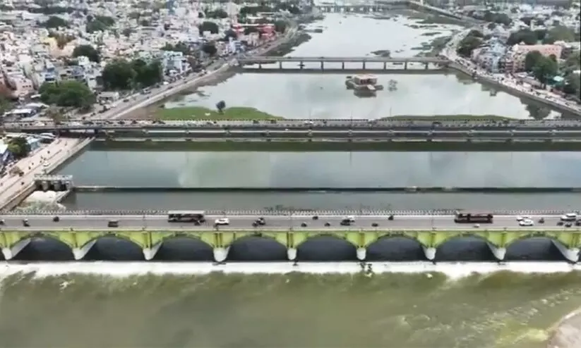 Vaigai dam water level