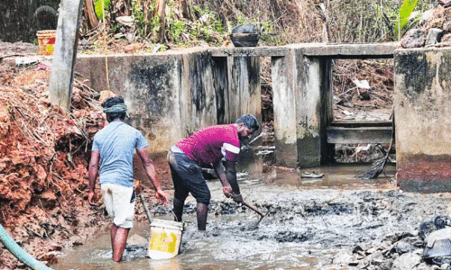 Kottakkadv V.C.B  Repair work