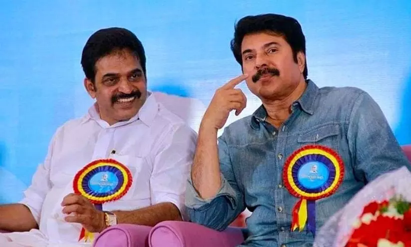 K.C. Venugopal Support to Mammootty K.C. Venugopal Support to Mammootty
