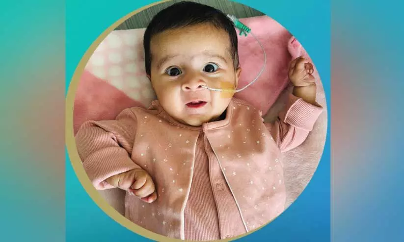 കു​ഞ്ഞ​നു​ജ​ത്തി​ക്ക്​ സ്​​നേ​ഹ റി​യാ​ലു​ക​ളു​മാ​യി സ്കൂ​ൾ കാ​മ്പ​സു​ക​ൾ