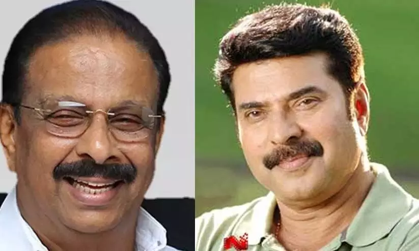 മമ്മൂട്ടിയെയും ഷാഫി പറമ്പിലിനേയും ജനം ഹൃദയത്തിലേറ്റുന്നത് മതത്തിന്റെ പേരിൽ അല്ലെന്ന് സി.പി.എമ്മും ബി.ജെ.പിയും മനസിലാക്കണമെന്ന് കെ.സുധാകരൻ മമ്മൂട്ടിയെയും ഷാഫി പറമ്പിലിനേയും ജനം ഹൃദയത്തിലേറ്റുന്നത് മതത്തിന്റെ പേരിൽ അല്ലെന്ന് സി.പി.എമ്മും ബി.ജെ.പിയും മനസിലാക്കണമെന്ന് കെ.സുധാകരൻ