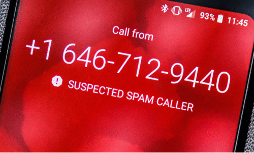 spam call
