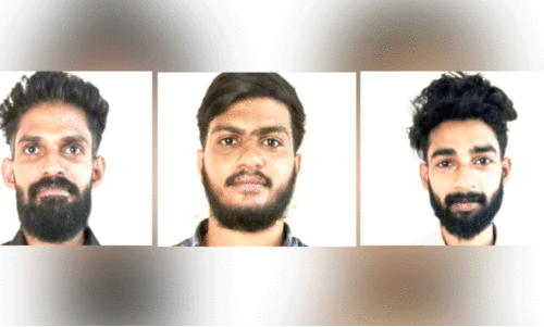 പി​ടി​യി​ലാ​യ പ്ര​തി​ക​ൾ