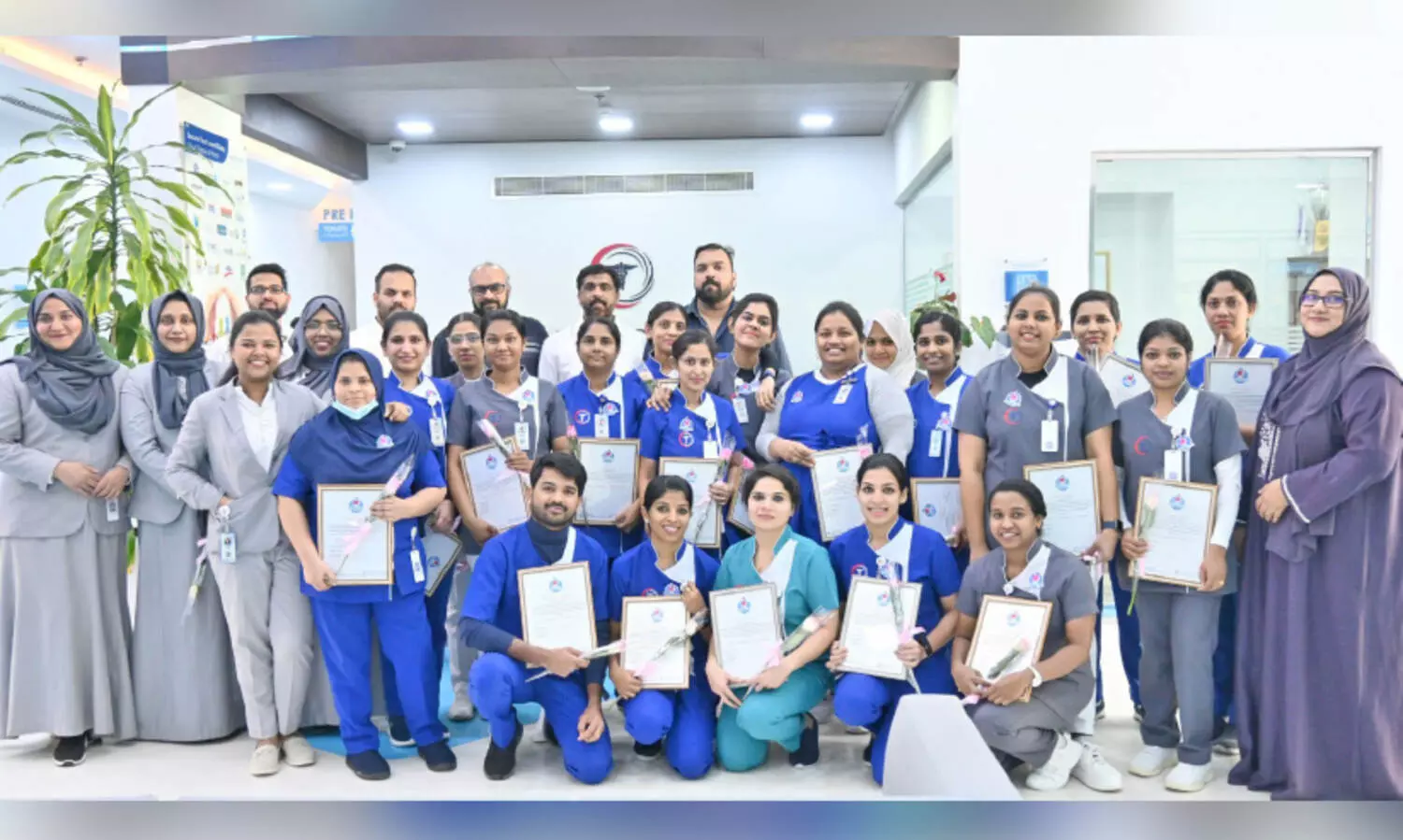 ദാ​ർ അ​ൽ ഷി​ഫ​യി​ൽ അ​ന്താ​രാ​ഷ്ട്ര ന​ഴ്‌​സ​സ് ദി​നാ​ച​ര​ണം