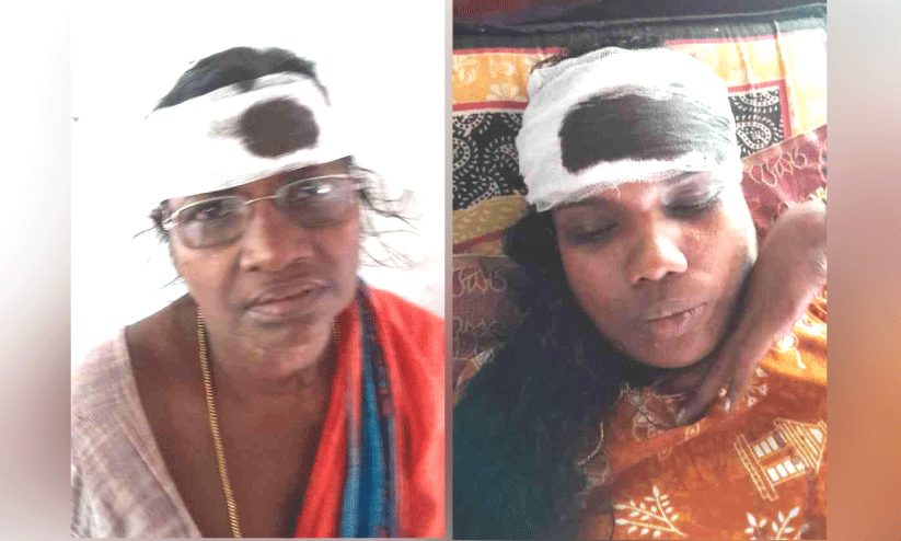 കോഴിഫാമിനെതിരെ പരാതി നൽകിയയാളുടെ വീട്ടുവളപ്പിലെ പ്രാർഥനാലയം അടിച്ചുതകർത്തു