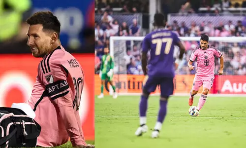 പരിക്കേറ്റ മെസ്സി ഇറങ്ങിയില്ല; ഇന്റർമയാമിക്ക് സമനില