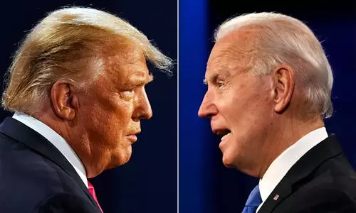 Joe Biden and Donald Trump