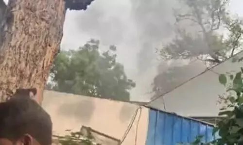 bjp office fire 98789