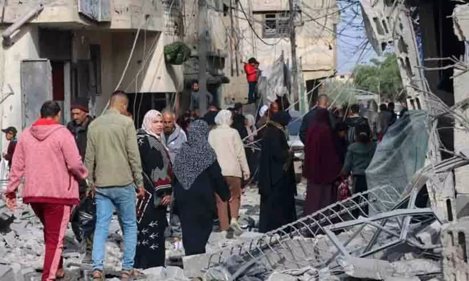 റ​ഫ കൂ​ട്ട​ക്കൊ​ല​ക്കെ​തി​രെ അ​ന്താ​രാ​ഷ്​​ട്ര സ​മ്മ​ർ​ദം; 13 വി​ദേ​ശ​കാ​ര്യ മ​ന്ത്രി​മാ​ർ ഇ​സ്രാ​യേ​ലി​ന് ക​ത്ത​യ​ച്ചു