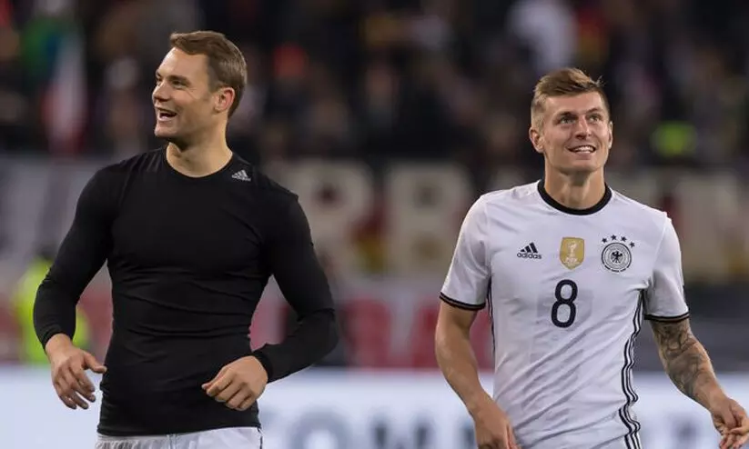 മധ്യനിരയുടെ കരുത്തിൽ ജർമനി; ടോണി ക്രൂസിനും മാനുവൽ ന്യൂയർക്കും നാലാം യൂറോ കപ്പ്