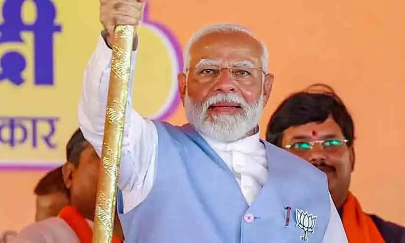 എസ്.പി- കോൺഗ്രസ് സഖ്യം അധികാരത്തിലെത്തിയാൽ രാമക്ഷേത്രം ബുൾഡോസർ ഉപയോഗിച്ച് തകർക്കും -മോദി എസ്.പി- കോൺഗ്രസ് സഖ്യം അധികാരത്തിലെത്തിയാൽ രാമക്ഷേത്രം ബുൾഡോസർ ഉപയോഗിച്ച് തകർക്കും -മോദി