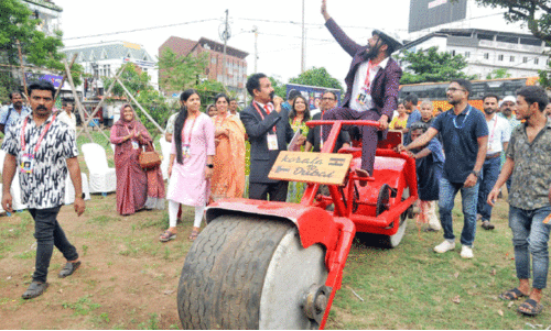 Dileef to Dubai with the heaviest bicycle