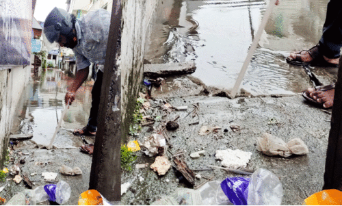 The rains have arrived, Waterlogging The rains have arrived, Waterlogging
