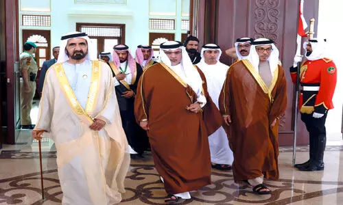 അ​റ​ബ്​ ലീ​ഗ്​ ഉ​ച്ച​കോ​ടി​യി​ൽ പ​​ങ്കെ​ടു​ത്ത്​ ശൈ​ഖ്​ മു​ഹ​മ്മ​ദ്​