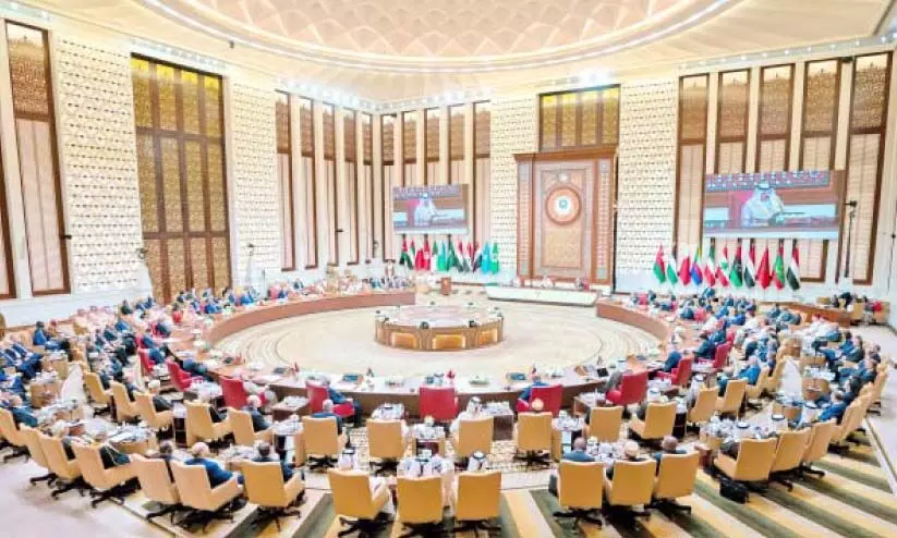 അ​റ​ബ്​ ഉ​ച്ച​കോ​ടി: ഉ​ട​നീ​ളം മു​ഴ​ങ്ങി​ക്കേ​ട്ട​ത് ഫ​ല​സ്തീ​നെ​തി​രാ​യ ക്രൂ​ര​ത​ക​ളി​ലെ ആ​ശ​ങ്ക