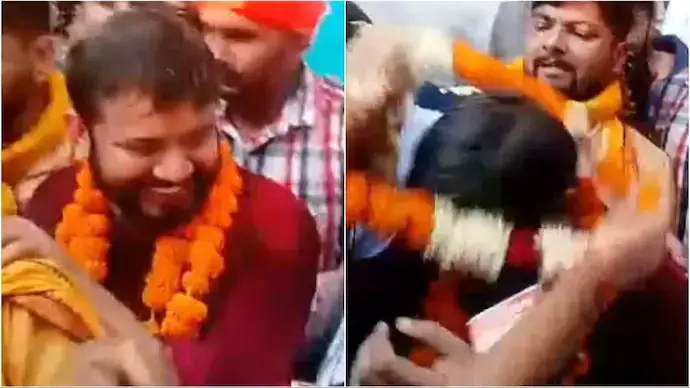 തെരഞ്ഞെടുപ്പ് പ്രചാരണത്തിനിടെ കോൺഗ്രസ് സ്ഥാനാർഥി കനയ്യ കുമാറിന് മർദനം