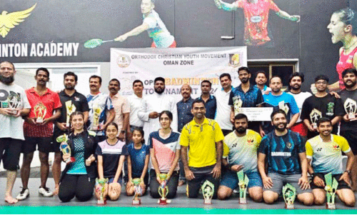 OCYM Oman Zone Open Badminton Tournament