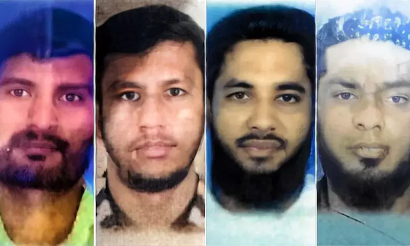 ഐ.എസ് ഭീകരരെന്ന്; നാലു ശ്രീലങ്കൻ സ്വദേശികൾ അഹ്മദാബാദിൽ പിടിയിൽ ഐ.എസ് ഭീകരരെന്ന്; നാലു ശ്രീലങ്കൻ സ്വദേശികൾ അഹ്മദാബാദിൽ പിടിയിൽ