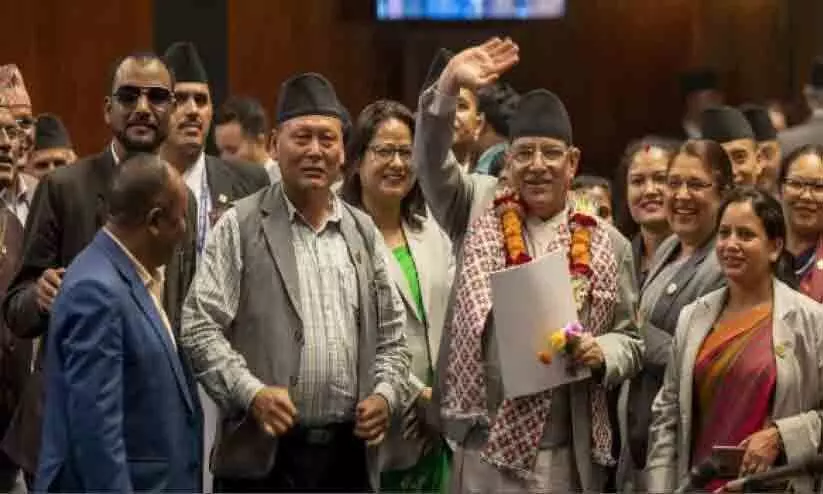 നേപ്പാൾ: വീണ്ടും വിശ്വാസവോട്ട് നേടി പ്രചണ്ഡ നേപ്പാൾ: വീണ്ടും വിശ്വാസവോട്ട് നേടി പ്രചണ്ഡ