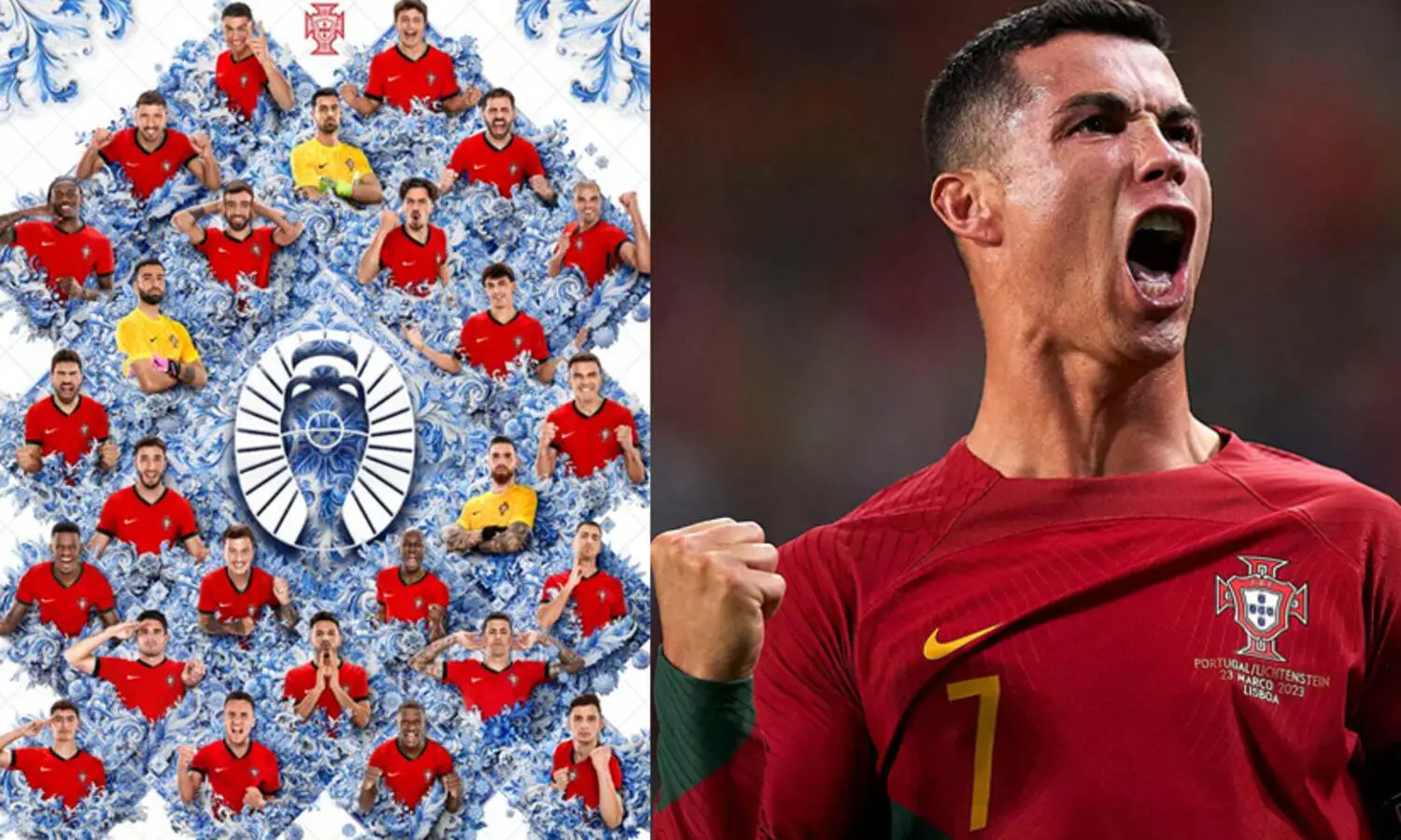 യൂറോ കപ്പിനുള്ള പോർച്ചുഗൽ ടീമായി; റൊണാൾഡോക്ക് ആറാം യൂറോ