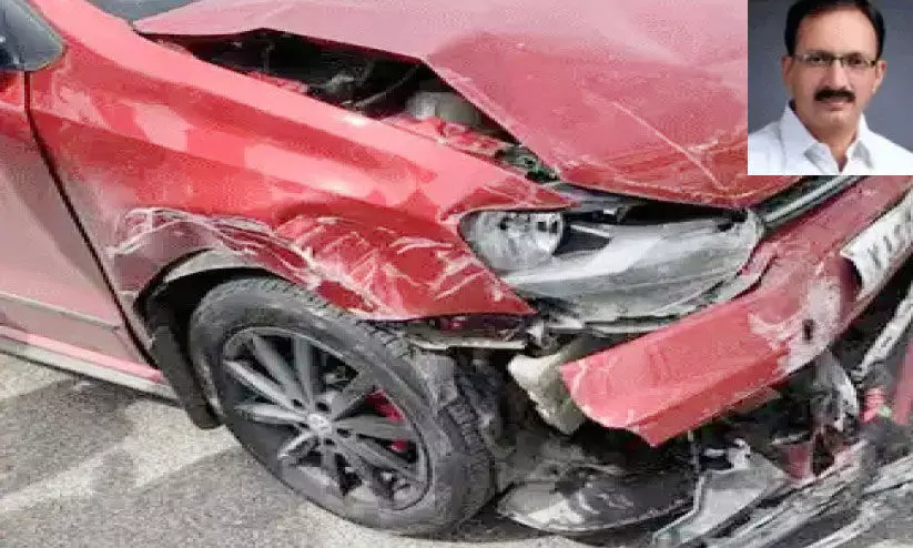 മഹന്തേഷ് എം.എൽ.എക്ക് കാറപകടത്തിൽ പരിക്ക് മഹന്തേഷ് എം.എൽ.എക്ക് കാറപകടത്തിൽ പരിക്ക്