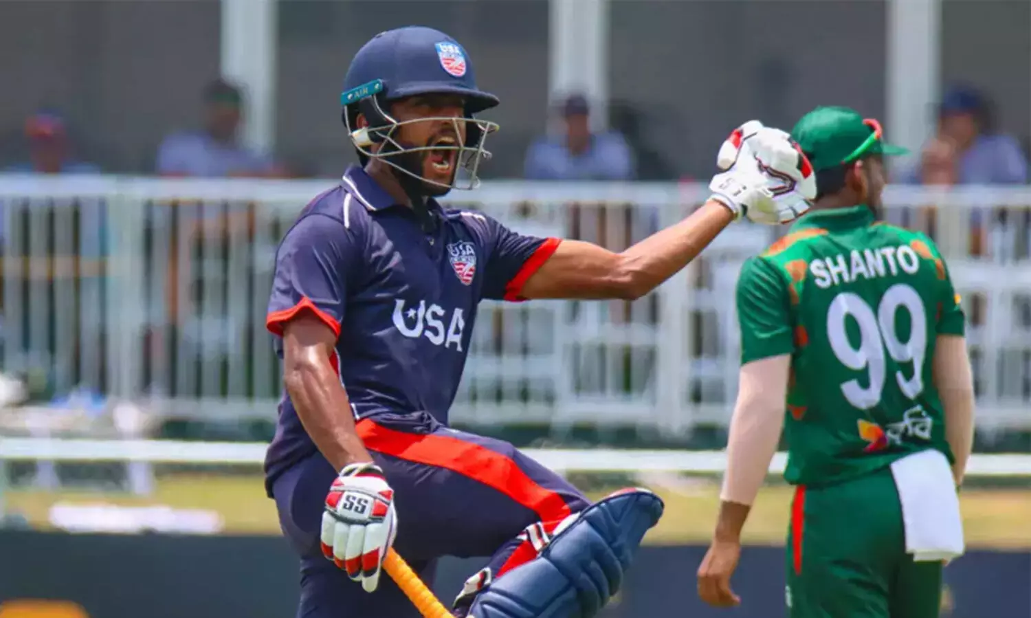 ബംഗ്ലാദേശിനെ അട്ടിമറിച്ച് യു.എസ്.എ; ‘മിനി ടീം ഇന്ത്യ’ക്ക് അഭിനന്ദനവുമായി ആരാധകർ