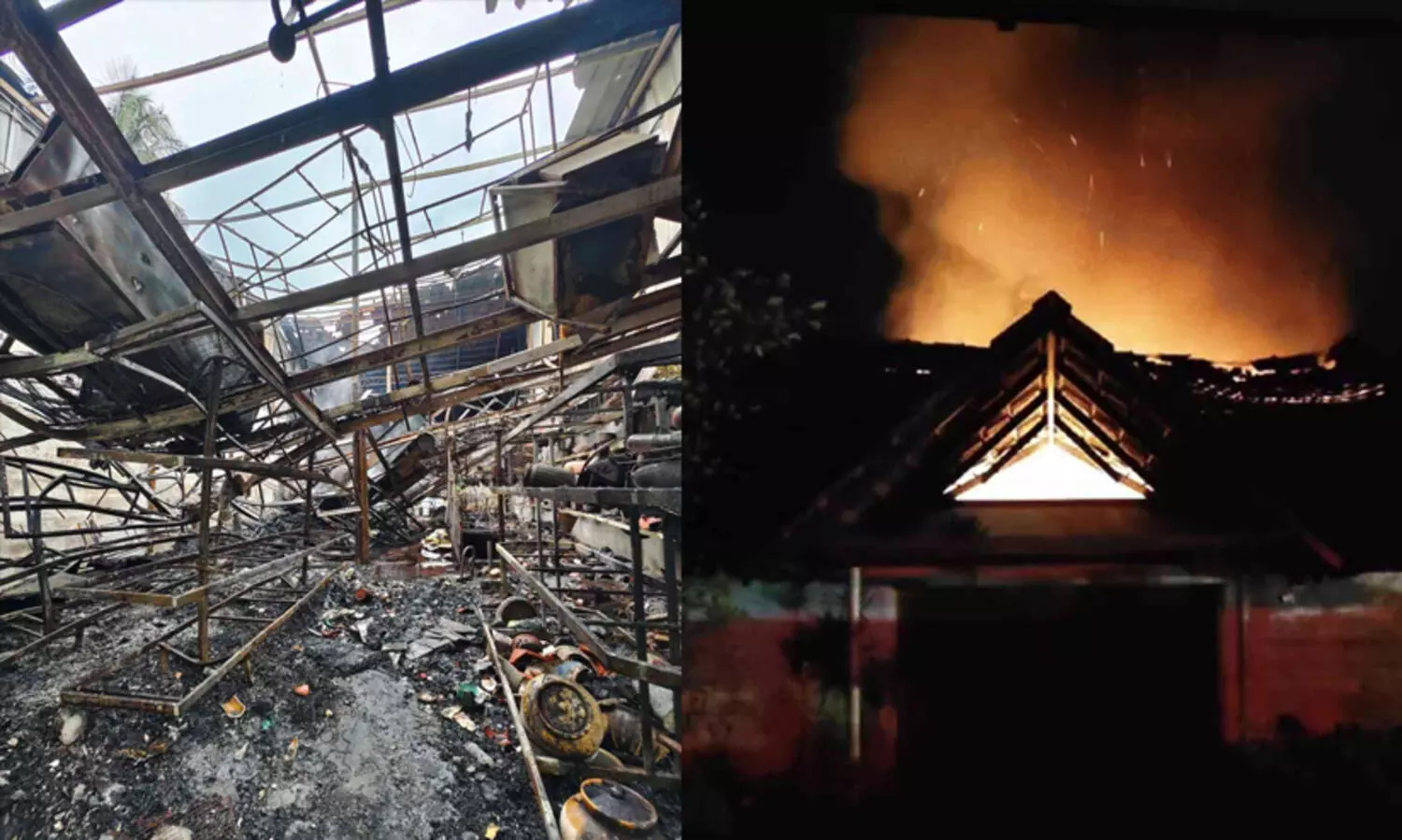 ഹരിപ്പാട് കരുവാറ്റയിൽ വൻ തീപിടിത്തം; അഗ്രികൾച്ചർ സൂപ്പർമാർക്കറ്റ് കത്തി നശിച്ചു