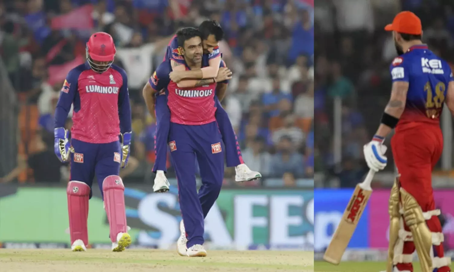 ബംഗളൂരു ബാറ്റർമാരെ പിടിച്ചുകെട്ടി രാജസ്ഥാൻ; 173 റൺസ് വിജയലക്ഷ്യം