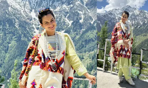 Kangana Ranaut in Pangi Valley