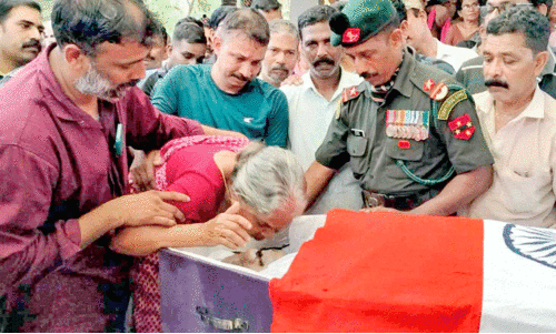 A soldier who drowned in Meghalayas journey to his native land