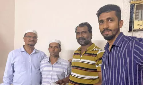 ഏ​ഴു വ​ര്‍ഷ​ത്തെ ദു​രി​ത​ത്തി​ന്​ വി​ട; ബി​നു നാ​ട​ണ​യു​ന്നു