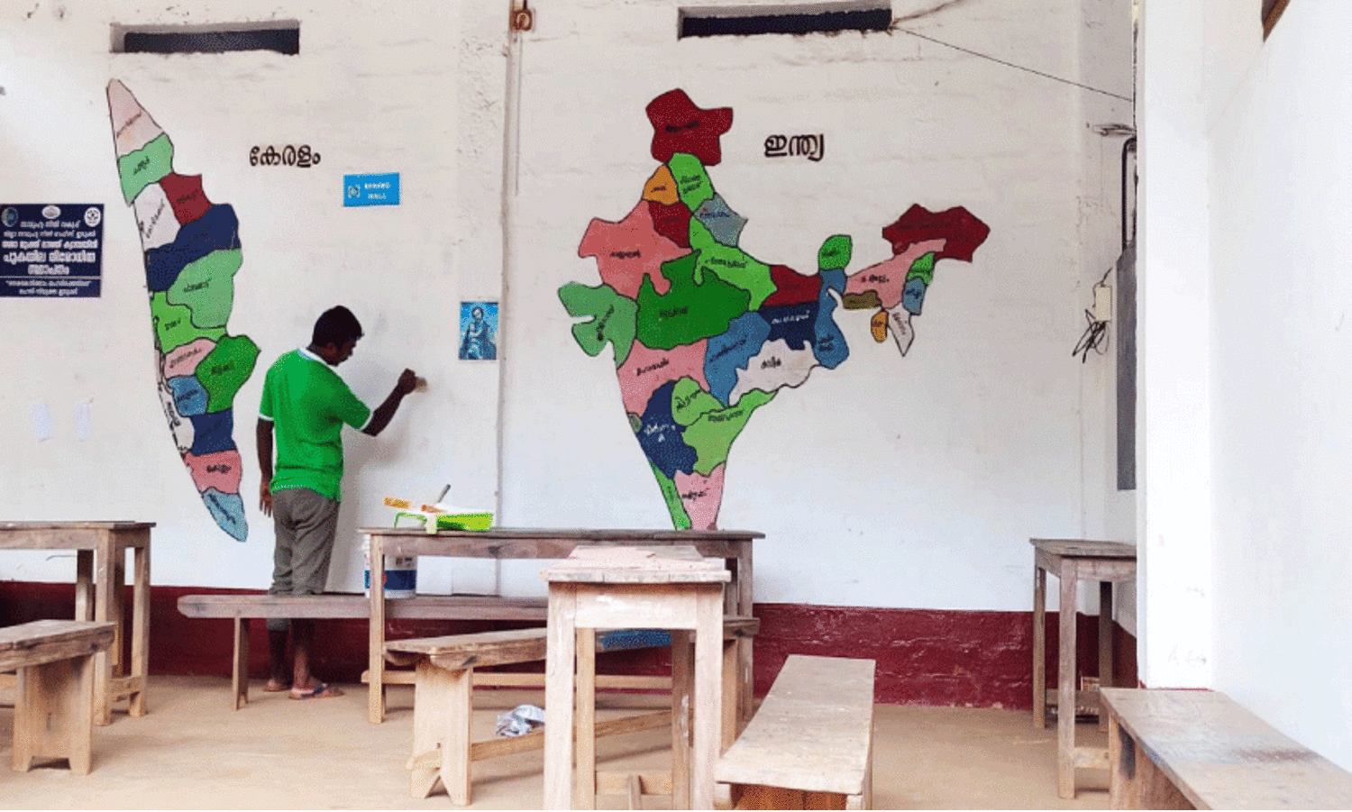 തുറക്കാൻ ദിവസങ്ങൾ മാത്രം; സ്കൂളുകൾ ഒരുക്കത്തിൽ